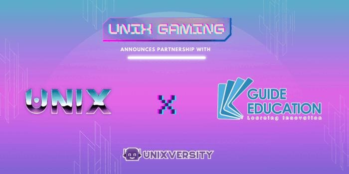 Партнерство UniX Gaming с Guide: о миссии по расширению прав и возможностей людей с помощью образования и игр