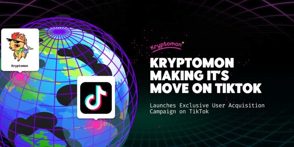 Kryptomon запускает эксклюзивную кампанию по привлечению пользователей на TikTok