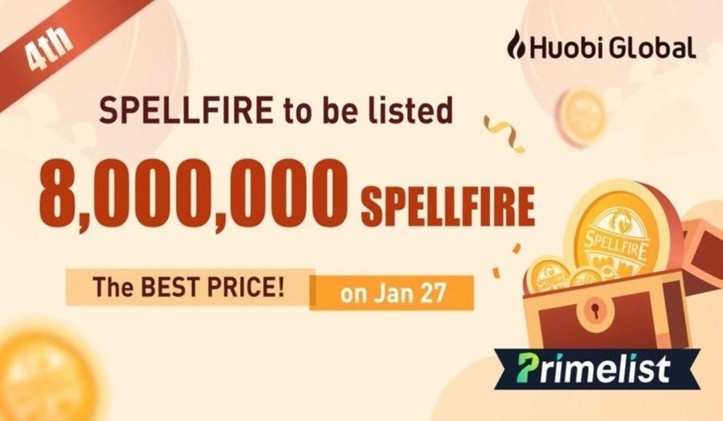 Spellfire в Huobi Primelist 27 января